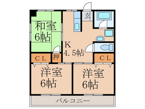 丸野ビルの物件間取画像